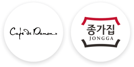 종가집, 카페드다몬 로고