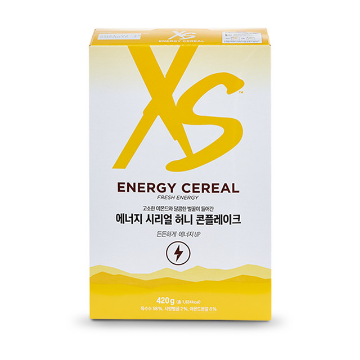 XS 에너지 시리얼 허니 콘플레이크 제품 사진