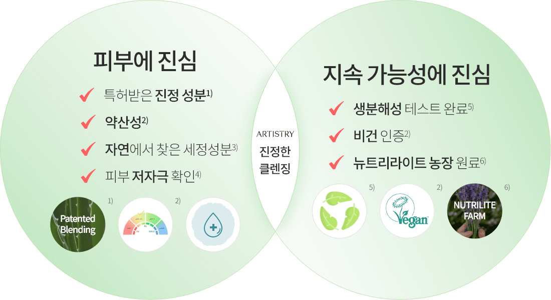 진정한 클렌징 Artistry