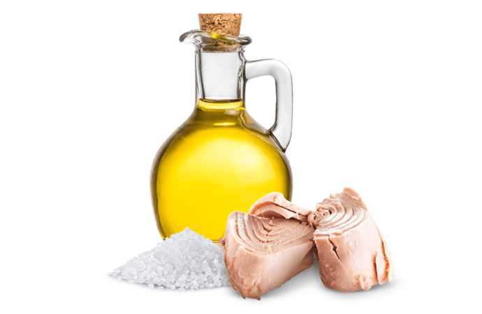 오일, 소금, 참치 이미지