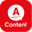 A content 로고