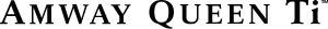 AmwayQueenTi로고