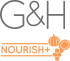 G&H NOURISH+ 로고