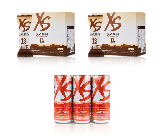 XS 푸로틴 바, XS 그레이프후르츠 제품 사진