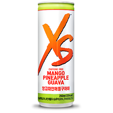 XS 망고파인애플 구아바 6캔 상품 이미지