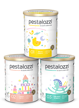 pestalozzi 유아식 01단계, 02단계, 03단계 제품이미지