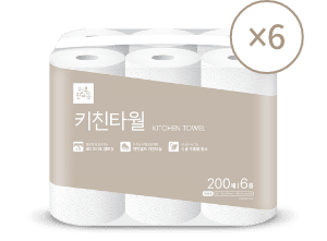 키친타월 6번들 이미지