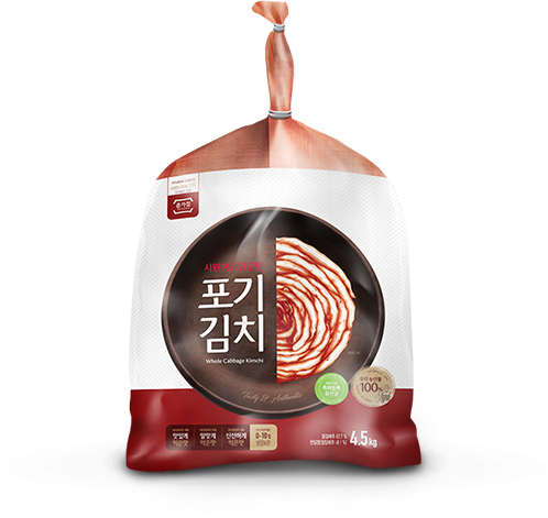 종가 포기김치 4.5kg 상품 이미지