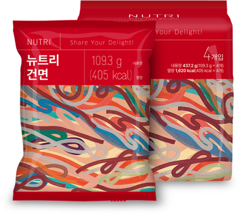 뉴트리 건면 제품 이미지
