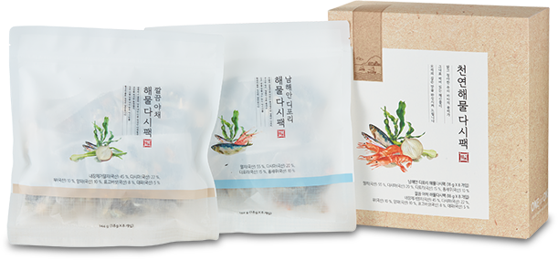 천연해물다시팩