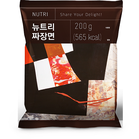 뉴트리 짜장면 이미지